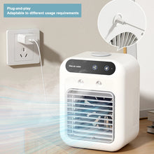 Load image into Gallery viewer, Portable Air Conditioner Fan 2 Speeds Air Cooling Fan with Humidifier Personal Air Cooler Quiet for Home Office Bedroom Use