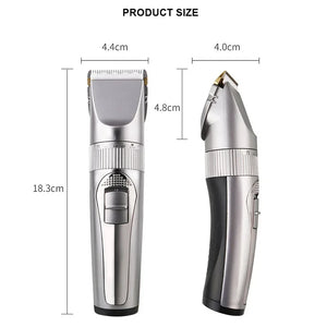 Professional Barber Hair Clipper Electric Shave Razor Finish Cutting Machine Beard Rechargeable Trimmer Shaver