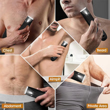Load image into Gallery viewer, Hair Trimmer For Men Professional Hair Clipper Beard Trimmer Hair Cutting Machine Electric Shaver For Body Groin Pubic Trimmer