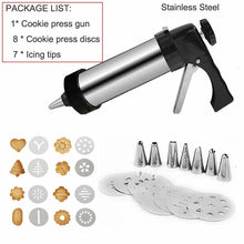 Load image into Gallery viewer, Cookie Press Maker Kit Cookie Making Gun Biscuit DIY Cake Molds Cream Dessert Decorating Tools Pastry Machine Baking Accessories