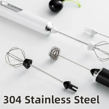 Load image into Gallery viewer, USB Electric Milk Frother Coffee Maker Blender Kitchen Mini Wireless Egg Beater Huang Cream Mixer