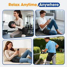 Load image into Gallery viewer, USB Electric Hot Hip Vibration Massager 3 Level Heating Hip Support Wrap Infrared 660nm LED Beads,Thigh Hip Groin Protect Belt