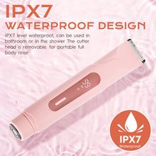 Load image into Gallery viewer, LCD Screen Hair Removal Device: Dual Waterproof Heads, Full Body Pain-Free Trimming for Women