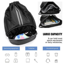 Load image into Gallery viewer, Outdoor Men Sports Bags Large Football Basketball Bag Gym Swimming Drawstring Bag Women Camping Waterproof Shoes Oxford Backpack