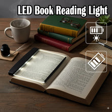 Load image into Gallery viewer, Flat Night Vision Reading Lamp Battery Powered Lights Portable Book Light For Reading Led Panel Night Led Reading Bedside Panel