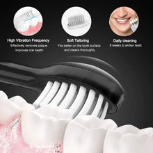 Load image into Gallery viewer, 8 Speed 4 Brush Head Sonic Electric Toothbrush USB Smart Adult Soft Hair Waterproof Teeth Cleaning Set