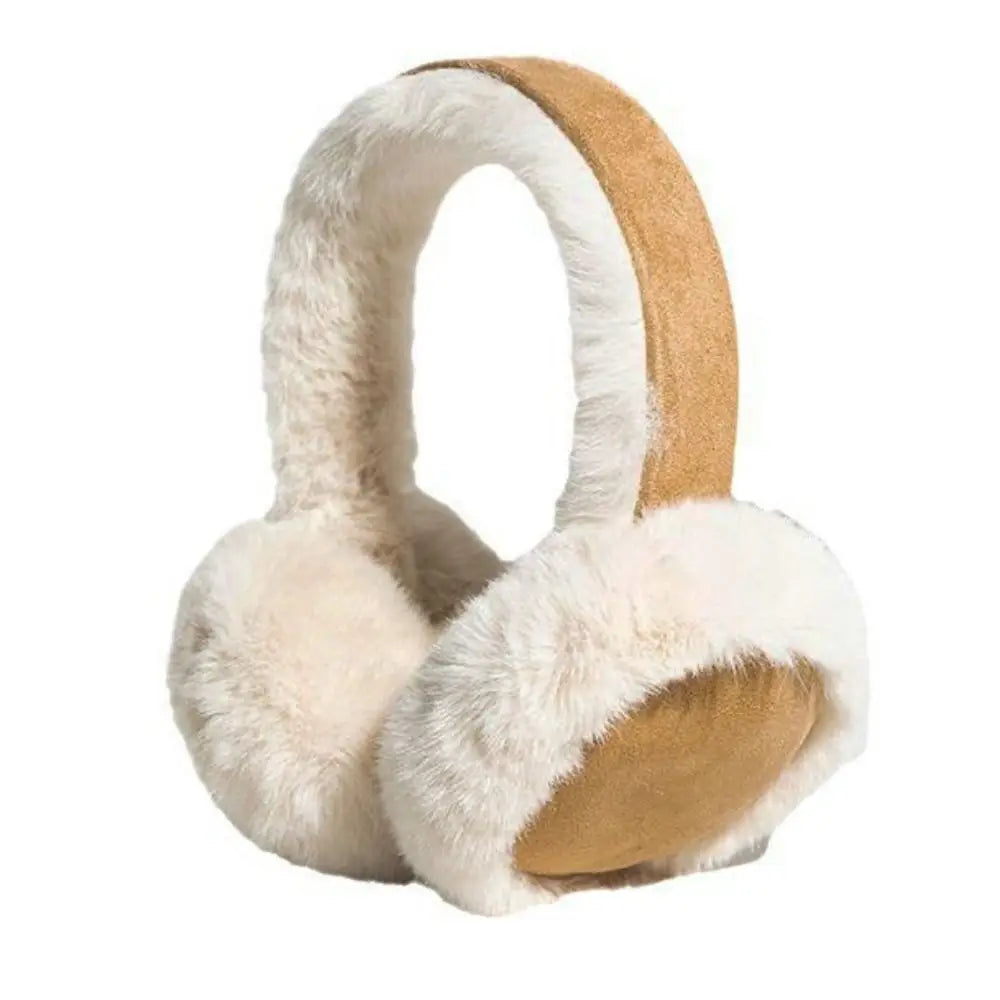 Plush Earmuffs Soft Ear Cap Thicken Foldable Ear Cover Folding Keep Warmer Winter Earmuffs Female