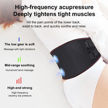 Load image into Gallery viewer, Portable Electric Heat Massage Waist Brace Support Belt Waist Massager Electric Back Support Lumbar Physiotherapy Heating Belt