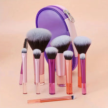 Load image into Gallery viewer, 10Pcs Mini Makeup Brush Set Powder Eyeshadow Foundation Blush Blender Concealer Beauty Makeup Tools Brush Professional
