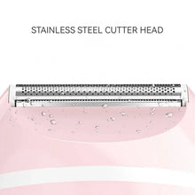Load image into Gallery viewer, Hair Removal Machine Trimmer For Women Knife Tip Waterproof Whole Body Washable Armpit Hair And Leg Hair Without Black Spots