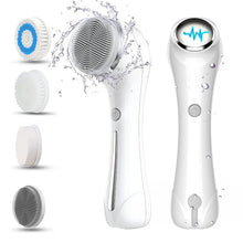 Load image into Gallery viewer, Electric Facial Cleansing Brush EMS Lifting and Introduction Massager Blackhead Removal and Pore Beauty Instrument Facial Skin Care
