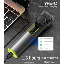 Load image into Gallery viewer, Cordless Rechargeable Hair Clipper &amp; Trimmer Beard Trimmer For Men Adjustable Beard Trimmer With 4 Limit Combs Easy To Use