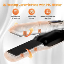 Load image into Gallery viewer, Mini Charging USB Wireless Straightening Clip Portable Clip Dual-Function Straightener&amp; Curler Dorm Room