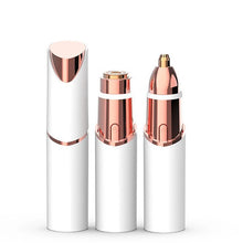 Load image into Gallery viewer, 2 in 1 Face Shaver and Eyebrow Trimmer Rechargeable Lips Body Facial Hair Remover