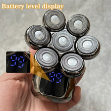 Load image into Gallery viewer, Head Shavers for Bald Men Rotary Electric Razor Cordless Shaver for Men Multifunctional Electric Razors for Bald Men Waterproof