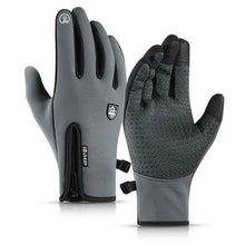 Load image into Gallery viewer, Winter Thermal Gloves Waterproof Windproof Outdoor Sports Warm Cycling Gloves Full Finger Touch Screen Glove Men Women