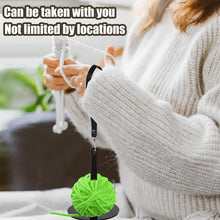 Load image into Gallery viewer, String Dispenser Holder Acrylic Detachable Wrist Yarn Holder Reusable Yarn Minder for Home Lightweight Yarn Ball Holder