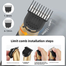 Load image into Gallery viewer, IPX6 Waterproof  Type-C Charging Nose &amp; Body Trimmer Electric Shaver 1200mAh Rechargeable Hair Clipper Kit for Men