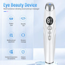 Load image into Gallery viewer, Electric Eye Massager Vibrating Beauty Device Color Light Heating High-Frequency Vibration Wrinkle Removal Eye Care Pen