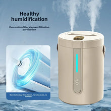 Load image into Gallery viewer, 2500ML Air Humidifier Rechargeable Wireless Large Capacity Mist Spary Digital Display Aroma Diffuser For Home Bedroom Office