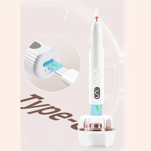 Electrice Nail Drill Machine Rechargeable Portable Nail File Efile Set for Acrylic Gel Nails With UV Nail Lamp