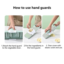 Load image into Gallery viewer, 6 in 1 Stainless Steel Multifunctional Safe Fruit Vegetable Slicer Cutter Shredders Carrot Grater Potato Peeler Chopper Kitchen