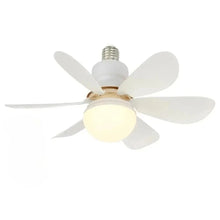 Load image into Gallery viewer, 30W Ceiling Fan Light E27 with Remote LED Dimming Function Suitable for Living Room Study and Home Use 85-265V