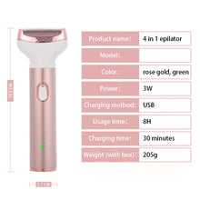 Load image into Gallery viewer, Women Razor Shaver Beauty Instrument Body Epilator Nose Hair Removal Machine Lady Shaver Eyebrow Trimming Knife