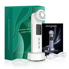 Load image into Gallery viewer, Face Vibration Massage Beauty Instrument Hot and Cold Essence Introduction Instrument Micro-current Skin Rejuvenation Instrument