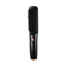 Load image into Gallery viewer, Wireless Hair Straightening Brush USB Charging Hot Comb Iron 3 Temperature Settings Electric Anti-ironing Comb