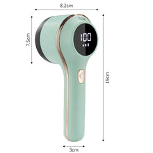 Load image into Gallery viewer, Portable Lint Remover for Clothing Fabric Shaver Rechargable Electric Sweater Clothes Take Out Lint Fluff Pellet Remover Machine