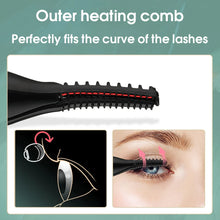 Load image into Gallery viewer, Eyelash Brush Practical ABS Exquisite Eyelash Makeup Tools for Women Electric Eyelash Curler Eyelash Tool