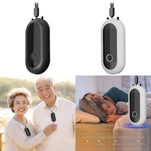 Load image into Gallery viewer, Portable Personal Wearable Necklace Negative Ionizer Anion Air