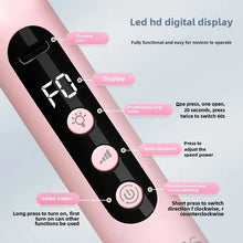 Load image into Gallery viewer, Two-In-One Portable Manicure Pedicure Kit USB Rechargeable Multi-Function Handheld LED Light Lamp For Nail Art