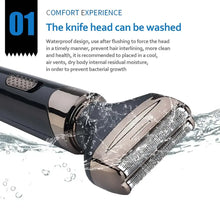 Load image into Gallery viewer, 4-in-1 Multi-function Hair Trimmer Electric Hair Clipper Rechargeable Haircut Waterproof Wireless Shaver Beard Nose Ear