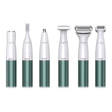 Load image into Gallery viewer, 6 In 1 Electric Epilator Wireless Hair Removal Device Grooming Tools