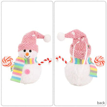 Load image into Gallery viewer, LED Light Christmas Snowman Lights Glowing Feature Top Hat Design Snowman LED Lights Handmade Christmas Snowman Decoration