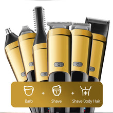 Load image into Gallery viewer, Digital Display All In 1 Hair Nose And Ears Trimmer For Men Eyebrow Beard Trimmer Electric Hair Clipper Grooming Kit Haircut