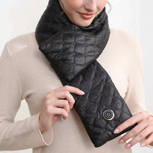 Load image into Gallery viewer, Heating Scarf 3 Heating Levels Winter Electric Heated Scarf Neck Wrap Warmer for Women Men Christmas Gift