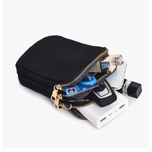 Waterproof Fashion Shoulder Bags Women's Travel Essentials Phone Key Belongings Storage Handbags Wild Coin Paperwork Organized