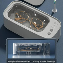Load image into Gallery viewer, 45000Hz High Frequency Vibration Wash Cleaner Ultrasonic Cleaning Machine Washing Jewelry Glasses Watch Rings Dentures Cleaner