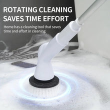 Load image into Gallery viewer, 6 in 1 Electric Cleaning Brush Cordless Electric Spin Cleaning Scrubber Shower Cleaning Brush Kitchen Bathroom Cleaning Gadgets