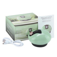 Load image into Gallery viewer, 12 Level Electric Vacuum Cupping Massage Set  Negative  Pressure Heating Magnetic Beads Scraping and Cupping Fat Burner Slimming