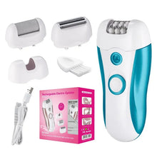 Load image into Gallery viewer, Three-In-One Electric Hair Remover Shaver Women's Special Design Lightweight Portable Hair Removal Device Professional Grade Raz