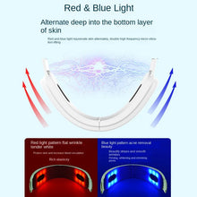 Load image into Gallery viewer, Double Chin Reducer Machine Electric Face Lift Device V-face Slimming Intelligent Lifting Firming Facial Massager Blue Light