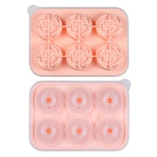 Load image into Gallery viewer, Food-grade Ice Mold Food-grade Silicond Rose Ice Tray 6 Compartment Ice Ball Mold for Drinks Chocolate Candy Whisky for Milk