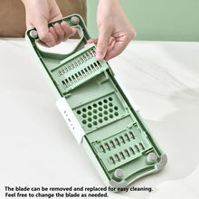 Load image into Gallery viewer, 6 in 1 Stainless Steel Multifunctional Safe Fruit Vegetable Slicer Cutter Shredders Carrot Grater Potato Peeler Chopper Kitchen