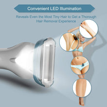 Load image into Gallery viewer, Electric Razor for Women Shaver Bikini Trimmer Body Hair Removal for Legs Underarms Rechargeable Wet Dry Painless Cordless