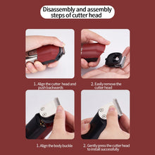 Load image into Gallery viewer, 6 in 1 Hair Clipper Professional Hair Cutting Machine for Men Multi-function Waterproof Hair Trimmer LCD Display Clippers Kit