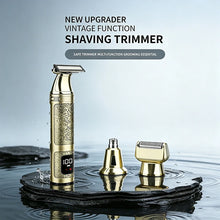 Load image into Gallery viewer, 3-in-1 Men's Shaver Waterproof Set Multi functional Shaver Body Hair Trimmer Metal Machine Nose Hair Trimmer
